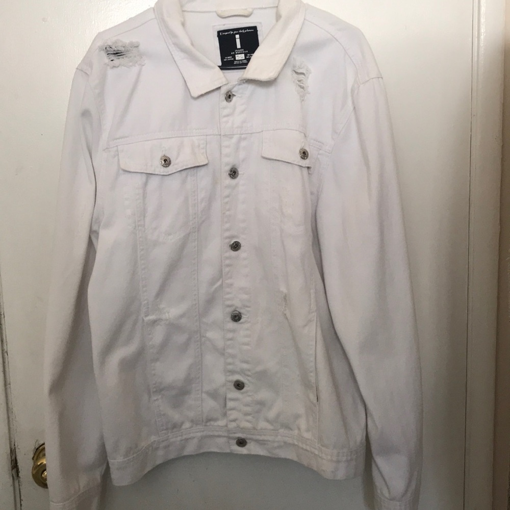 White Jeans by Buffalo Jean Jacket